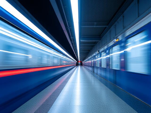 Estação de metrô lotada em São Paulo representando mobilidade urbana